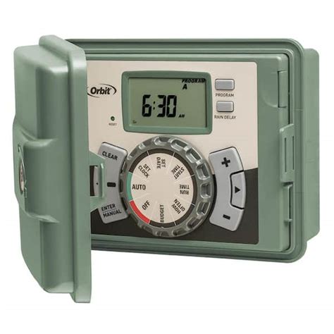 Orbit dual water timer manual - The steps in programming a Noma water heater timer vary between model numbers. Generally, the steps involve pressing the timer’s main programming button before selecting the required day, time and duration.